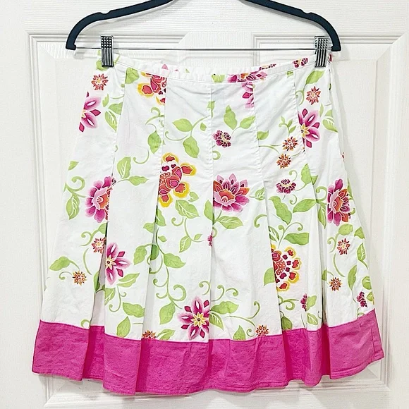 Tracy Evans Limited Pink Mini Floral Skirt - Picture 3 of 4